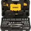 Mechanics Tools Kit and Socket Set, 1/4" & 3/8" Drive, SAE, 108-Piece (DWMT73801)