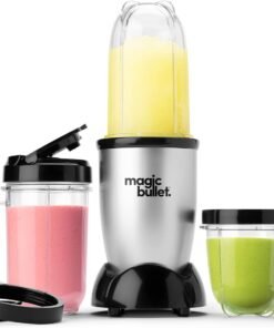 Blender, Small, Silver, 11 Piece Set
