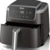 Air Fryer4-in-1 Pro Air Fry, Roast, Reheat, Dehydrate5QT Capacity fits up to 4lbs of French Fries400F Max TempNonstick Basket & Crisper Plate120VGreyAF141