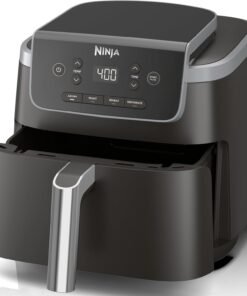 Air Fryer4-in-1 Pro Air Fry, Roast, Reheat, Dehydrate5QT Capacity fits up to 4lbs of French Fries400F Max TempNonstick Basket & Crisper Plate120VGreyAF141