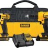 20V MAX Cordless Drill and Impact Driver, Power Tool Combo Kit with 2 Batteries and Charger (DCK240C2)