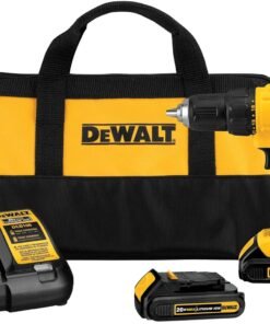 20V Max Cordless Drill/Driver Kit, 2 Batteries and Charger Included (DCD771C2)